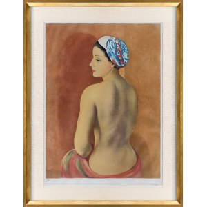 Mojżesz Kisling (1891-1953), Akt w turbanie, 1952