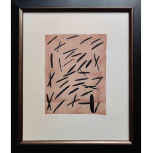 Larry Poons (ur. 1937), Kompozycja abstrakcyjna