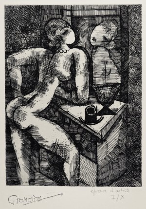Marcel Gromaire (1892-1971), Nu se mirant