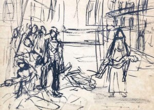 Zygmunt Józef Menkes (1896-1986), Figures, ca. mid-20th century.