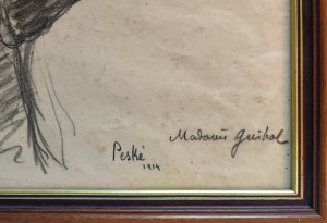 Jean Peske (1870-1949), Portrait of Madame Guihol, 1914