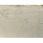 Jean Peske (1870-1949), Nad rzeką / postacie (praca dwustronna)