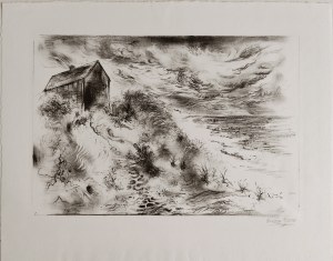 George Grosz (1893-1959), Storm Clouds - Cape Cod, 1949