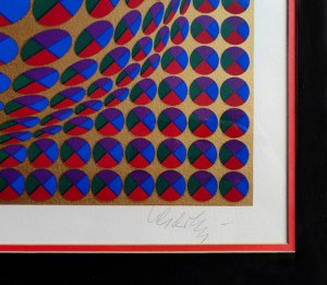 Victor Vasarely (1906-1997), Neptune 3 (Gold)