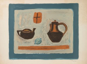 Henry Hayden (1883-1970), Still life with kettle and teapot