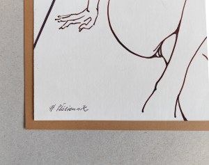 Henryk Plóciennik (1933-2020), Seated Nude
