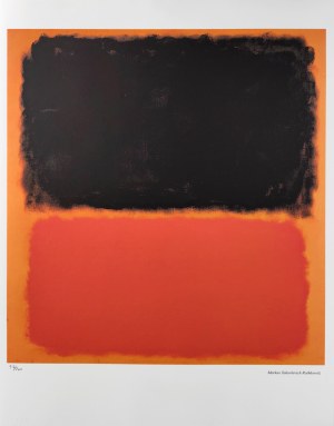 Mark Rothko (1903-1970), Black and Red