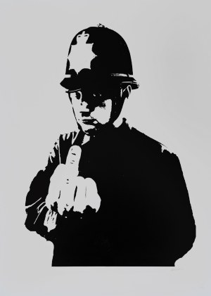 Banksy (b.1974), Fucking Copper