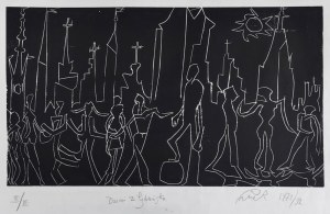 Jerzy Panek (1918-2001), Children of Gdansk, 1971/92