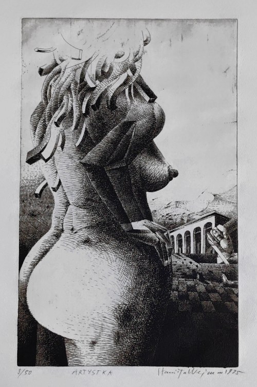 Stanisław Wejman (ur. 1944), Artystka, 1975