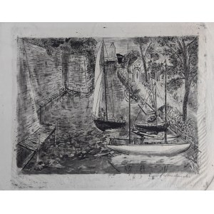 Konrad Srzednicki (1894-1993), Cisza, 1949