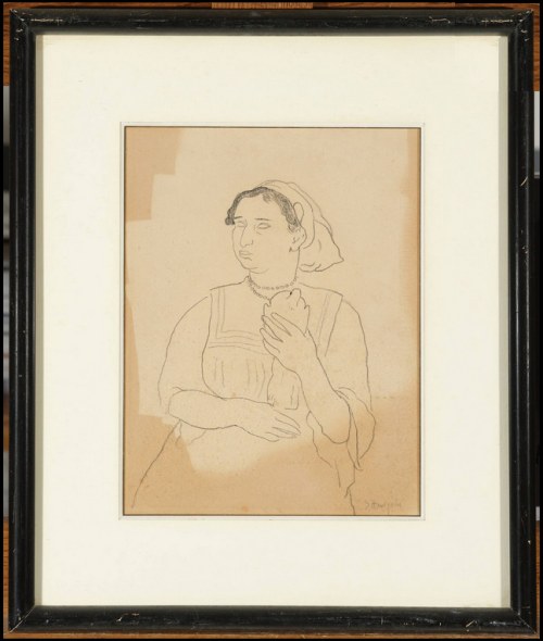 Simon Mondzain (1888-1979), Kobieta z naszyjnikiem