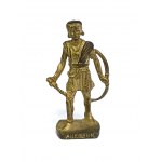 Set of vintage metal soldiers, 1990s.