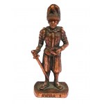 Set of vintage metal soldiers, 1990s.
