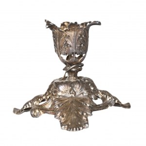 Decorative candle holder in Art Nouveau style