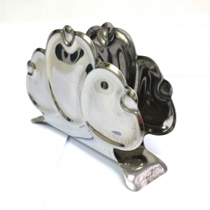 Decorative napkin holder, DYA, Rostfrai
