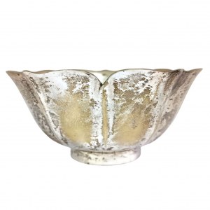 Silver-plated bowl, India