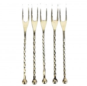 Silver-plated snail forks, WMF, Germany