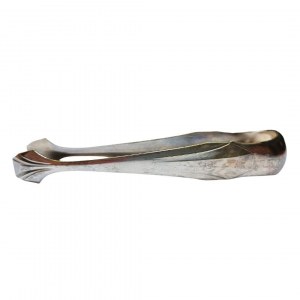 Art Déco silver-plated sugar tongs