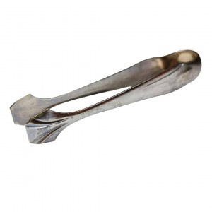 Art Déco silver-plated sugar tongs