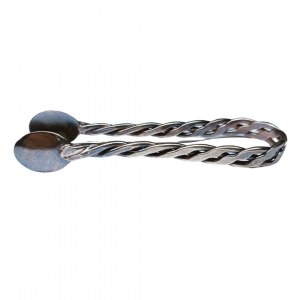 Silver-plated sugar tongs