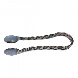 Silver-plated sugar tongs