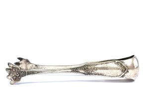 Silver-plated sugar tongs