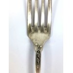 Zestaw posrebrzanych sztućców Art Nouveau, Francja