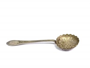 Silver-plated powdered sugar spoon