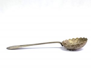 Silver-plated powdered sugar spoon