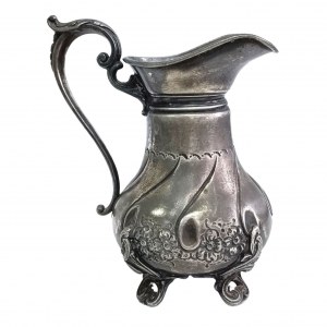 Silver-plated decorative jug