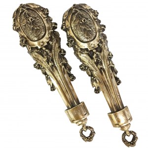 Decorative bronze furniture hardware