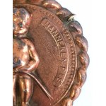 Commemorative Menneken Pis medal from Brussels