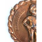 Commemorative Menneken Pis medal from Brussels