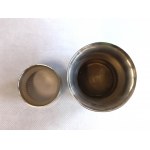 Christening commemorative set in new silver, Boulenger, France