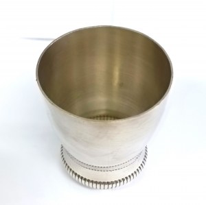 Silver-plated mug, France