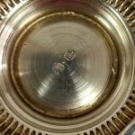 Silver-plated goblet, France