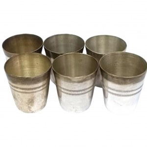 Set of MET glasses, Poland, 1970s.