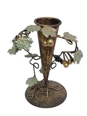 Art Nouveau-inspired vase-vessel