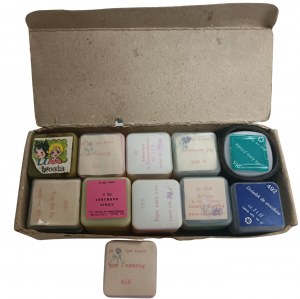 Set of 11 film tapes for projector with fairy tales