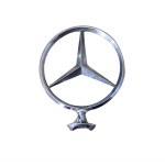 Mercedes brand logo car stamp