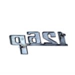 Fiat 126p brand logo car stamp
