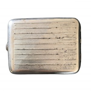 A vintage Moscow souvenir cigarette box, 1960s-70s.