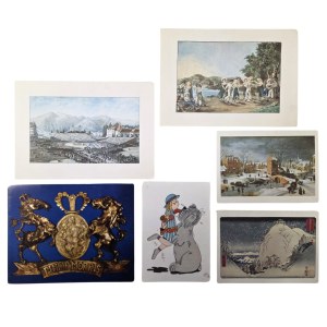 Vintage greeting card set