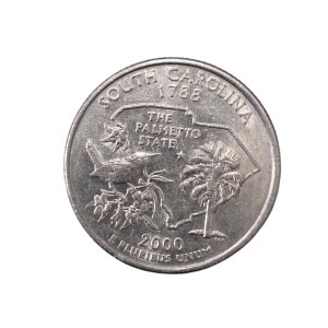 U.S. coin quarter dollar / quarter dollar, Washington, South Carolina