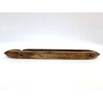 Antique wooden spindle