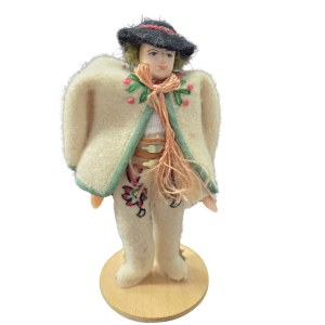Collector folk doll vintage highlander (II), Cepelia / Cooperative of work R. L. and A.