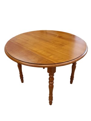 Eclectic style round break table, France