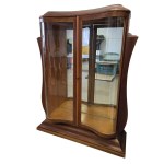Witryna Art Déco z giętym szkłem z lat 30./40. XX w., Francja
