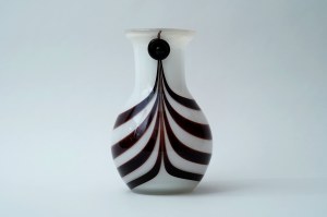 Glass vase - HSA Staszic - L. Fiedorowicz